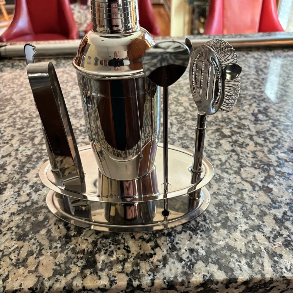 Pier 1 Silver Bar Tool Set
